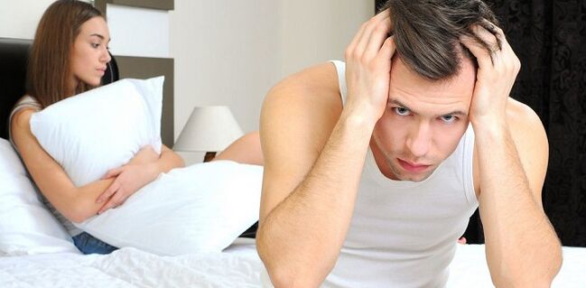 Hommes et femmes au lit